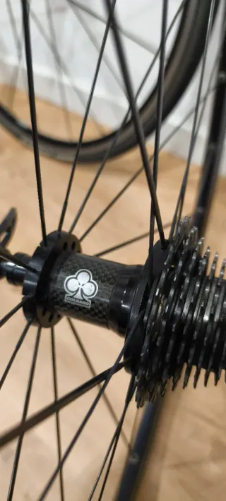 Ruedas Colnago Ambrosio con cubierta Michelin