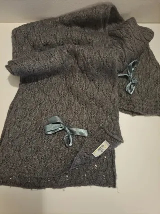 Coordinato grigio berretto e sciarpa Carpisa