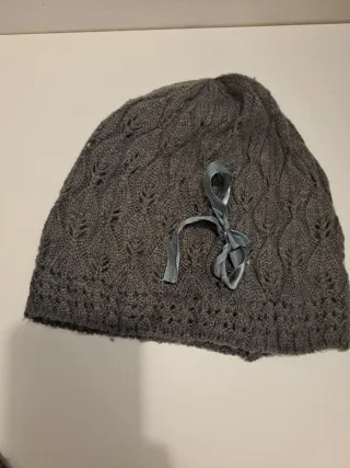 Coordinato grigio berretto e sciarpa Carpisa