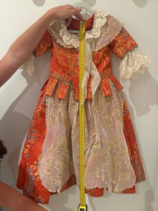 Traje Fallera Niña 3-4 Años