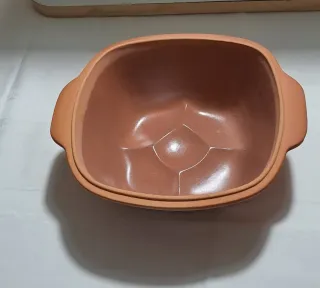 Pentola in ceramica Römertopf per patate