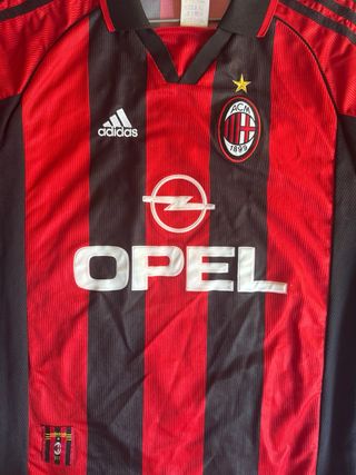 Camiseta Adidas Milan Shevchenko 1998/1999