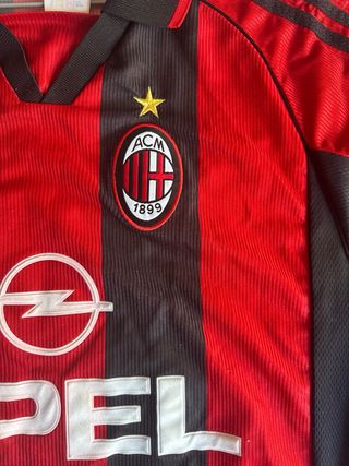 Camiseta Adidas Milan Shevchenko 1998/1999
