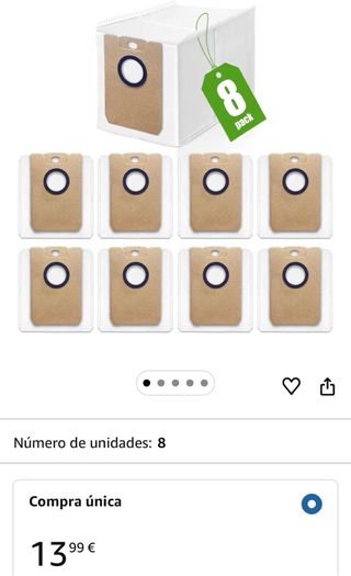 Bolsas para aspiradora