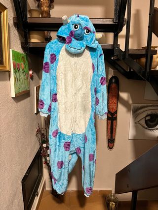 Disfraz Sulley Talla M, 168 cm