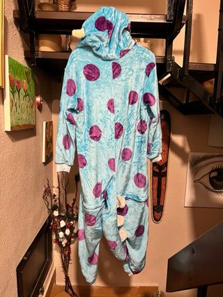 Disfraz Sulley Talla M, 168 cm