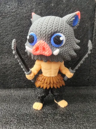 Figura Anime Crochet Impresa 3D