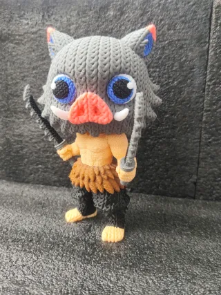 Figura Anime Crochet Impresa 3D