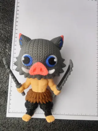 Figura Anime Crochet Impresa 3D