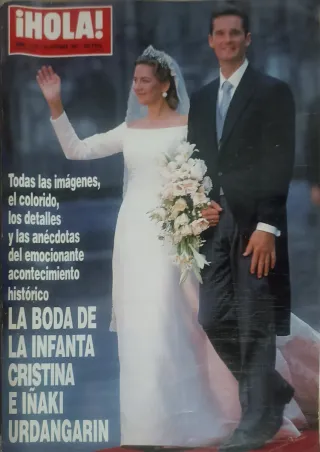 Revista !Hola! Boda Infanta Cristina e Iñaki