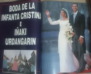Revista !Hola! Boda Infanta Cristina e Iñaki