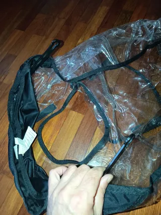 Plástico lluvia Bugaboo transparente