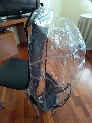 Plástico lluvia Bugaboo transparente