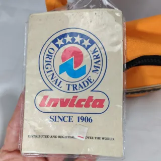 Marsupio Invicta Arancione Anni '80