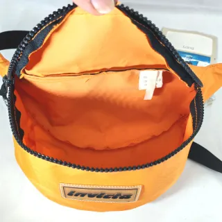 Marsupio Invicta Arancione Anni '80