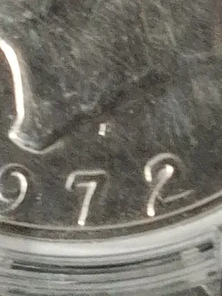 Lote 2 Monedas Plata Eisenhower 1971-1972