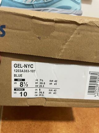 Zapatillas ASICS GEL azules