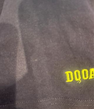 Polo chico Dooa azul y amarillo Talla S