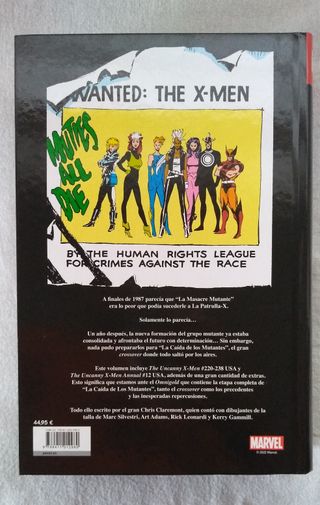 OMNIGOLD PATRULLA X 8 LA CAÍDA DE LOS MUTANTES