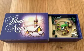 Belen caja música procedente colección privada