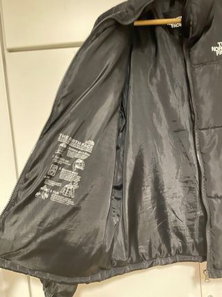 Plumas The North Face Negro