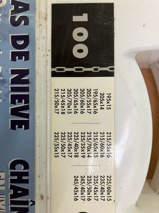 Cadenas para nieve Rombo 100