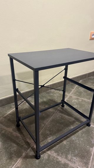 Comodini in tessuto e metallo