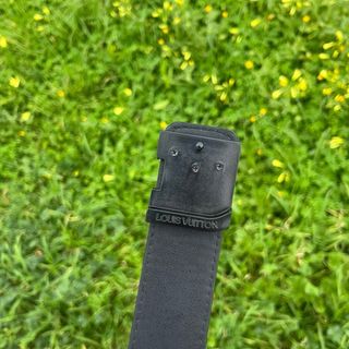 Cinturón Louis Vuitton Monogram Eclipse Negro