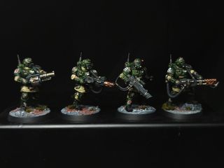 Kasrkin Kill Team - 14 Miniatures