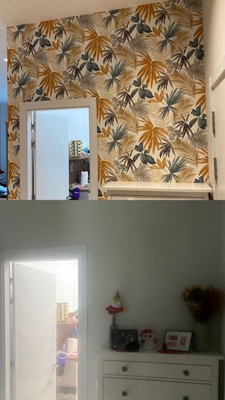 Servicio de colocación de papel pintado