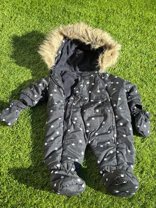 Saco abrigo bebé estrellas