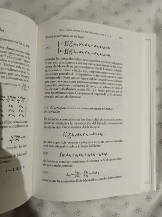 Lecciones sobre el desarrollo de la matemática ...