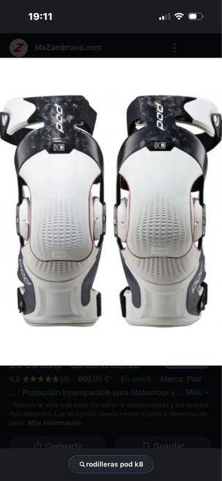 Rodilleras Pod K8 Ortopédicas