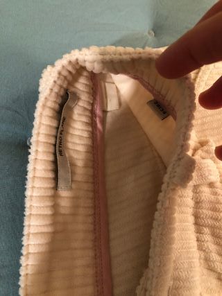 Pantalón pana Esprit Talla 38 Beige