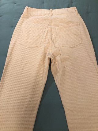 Pantalón pana Esprit Talla 38 Beige