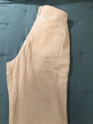 Pantalón pana Esprit Talla 38 Beige