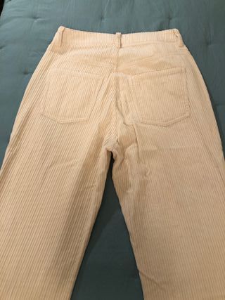 Pantalón pana Esprit Talla 38 Beige