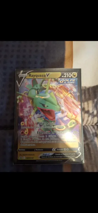 Carta Pokémon Rayquaza V