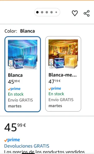 Proyector Aurora Boreal