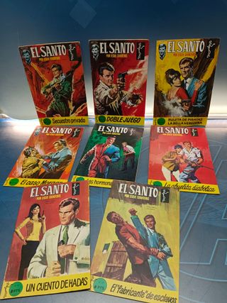TEBEO 8 numeros - El santo - Por Leslie Charteris