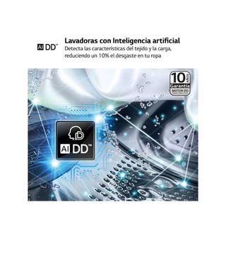 Lavadora Carga Frontal LG 11kg