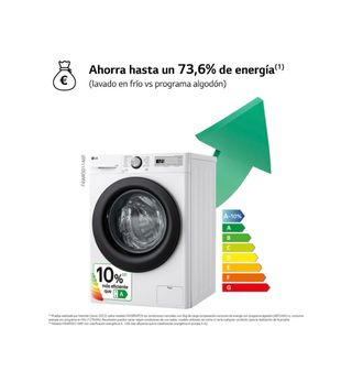 Lavadora Carga Frontal LG 11kg