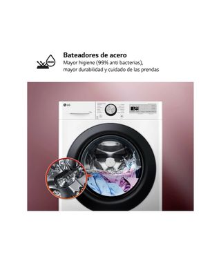 Lavadora Carga Frontal LG 11kg