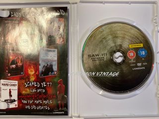 DVD PAL  ► SAW III - EXTREME EDITION. V. INGLES.