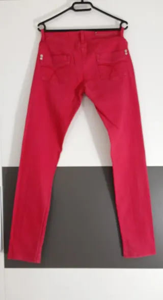 Pantalón mujer rojo