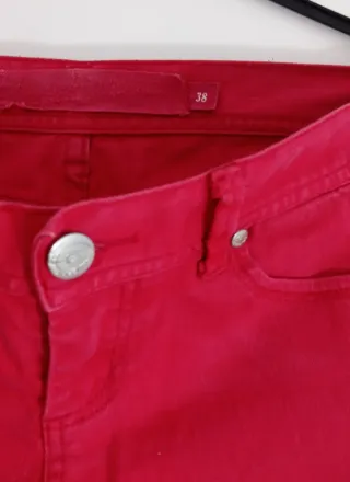 Pantalón mujer rojo