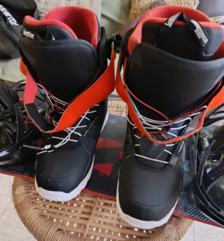 Tabla Snowboard + Botas + Casco + Gafas