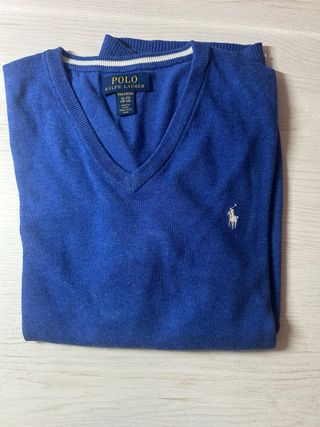 Polo Ralph Lauren Jersey Azul Talla XL