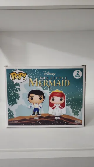 Funko Pop! Ariel y Eric La Sirenita Boda 2 Pack