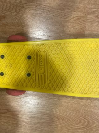Monopatín Amarillo Oxelo